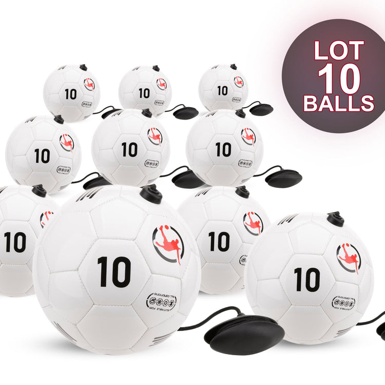 10 X Ballons Entrainement au football - JugglePro